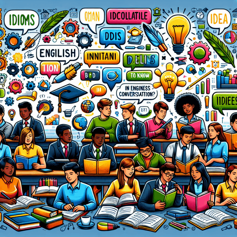 영어 비즈니스 대화에서 알아두는 것이 중요한 관용구는 무엇입니까?