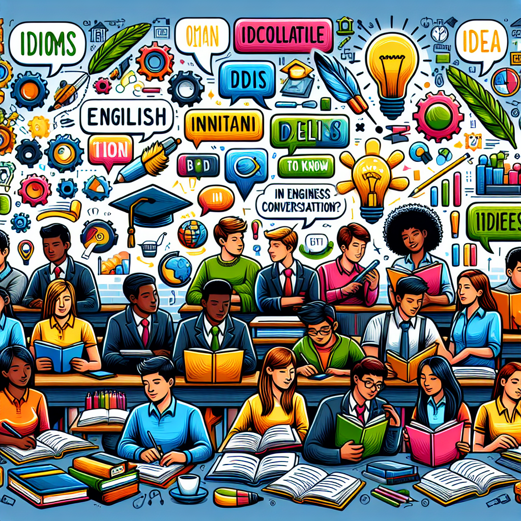 영어 비즈니스 대화에서 알아두는 것이 중요한 관용구는 무엇입니까? – AI Quiz Theme Image