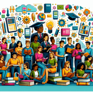 영어 잡지를 읽으면서 단어의 의미를 추측하는 방법: 퀴즈 – AI Quiz Theme Image