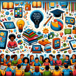 텍스트의 주제는 무엇인가요? – AI Quiz Theme Image